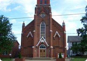 St. Bernard Catholic Church in Rockport, Indiana